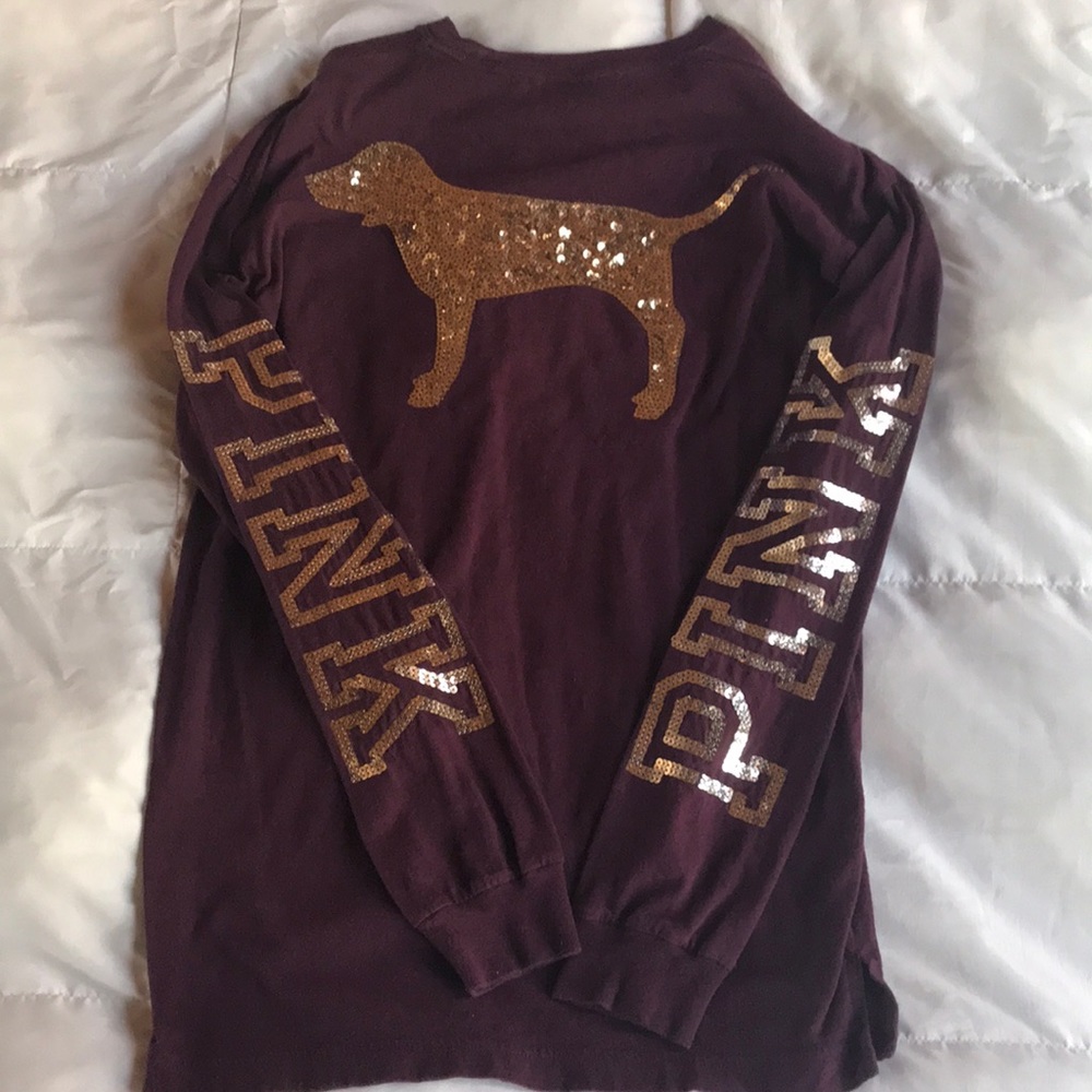 Victoria’s Secret PINK Sequin Shirt